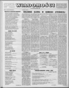 Wiadomości, R. 8 nr 47 (399), 1953