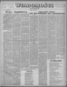 Wiadomości, R. 7 nr 2 (302), 1952