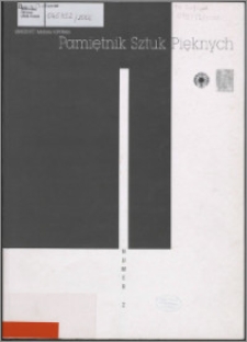 Pamiętnik Sztuk Pięknych 2002 nr 2