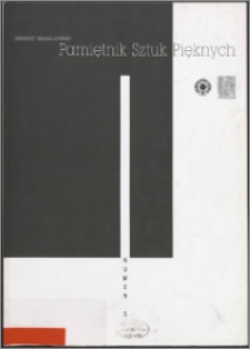 Pamiętnik Sztuk Pięknych 2003 nr 5