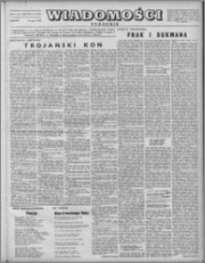 Wiadomości, R. 7 nr 12 (312), 1952