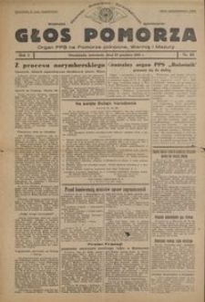 Głos Pomorza : organ PPS na Pomorze północne, Warmię i Mazury : 1945.12.13, R. 1 nr 89