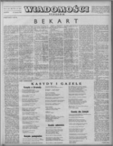 Wiadomości, R. 7 nr 17 (317), 1952