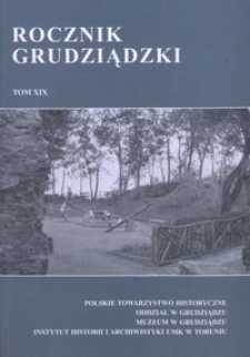 Rocznik Grudziądzki T.19