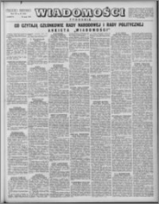 Wiadomości, R. 7 nr 20 (320), 1952