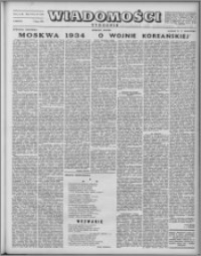 Wiadomości, R. 7 nr 27 (327), 1952