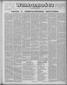 Wiadomości, R. 7 nr 29 (329), 1952
