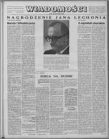 Wiadomości, R. 7 nr 32 (332), 1952