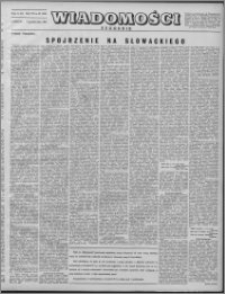 Wiadomości, R. 7 nr 40 (340), 1952