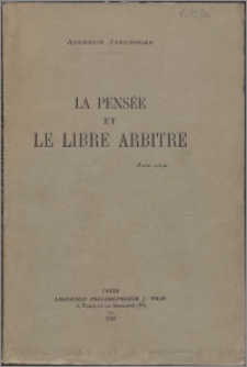 La pensée et le libre arbitre