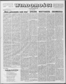 Wiadomości, R. 7 nr 44 (344), 1952