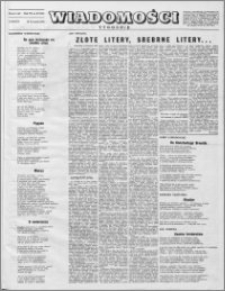 Wiadomości, R. 7 nr 48 (348), 1952