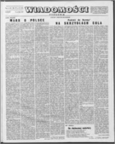 Wiadomości, R. 7 nr 50 (350), 1952