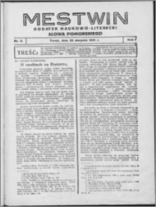 Mestwin, R. 7 nr 5, (1931)