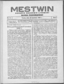 Mestwin, R. 7 nr 8, (1932)