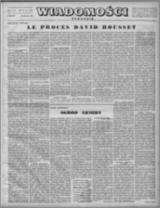 Wiadomości, R. 6, nr 4 (252), 1951