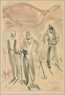 Przed zjazdem. Cykl narciarski