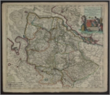 Ducatus Bremae & Ferdae maximaeque partis fluminis Visurgis descriptio per Cornelium Danckerts