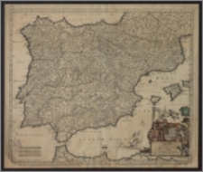 Accuratissima totius Regni Hispaniae tabula per Fredericum de Wit