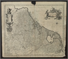 Novissima et accuratissima XVII provinciarum Germaniae Inferior tabula
