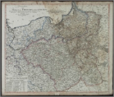 Generalkarte von Königreich Preussen u. d. Herz. Warschau nach astronomischen Ortsbestimmungen und geodätischen Messungen entworfen und nach den[s] Weiner Frieden begraenz[s] von D. F. Sotzmann