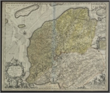 Dominii Frisiae Tabula, inter Flevum et Lavicam, auctore B. Schotano ă Sterringa