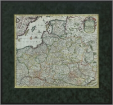 Regni Poloniae et Ducatus Lithuaniae, Voliniae, Podoliae, Vcrainae, Prussiae, Livoniae et Curlandiae / descriptio emendata per F. de Wit