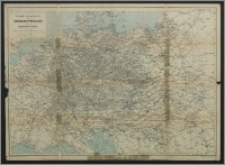 Eisenbahn-Übersichtskarte von Grossdeutschland und den angrenzenden Ländern : (zum Reichskursbuch) / Bearbeited im Reichspostzentralamt