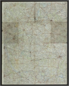 Lagekarte. Nr 47, Warschau - Bialystok