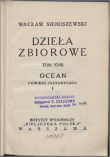 Ocean : powieść historyczna. 1