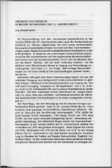 Vertrieb und Werbung im Rigaer Buchhandel des 18. Jahrhunderts