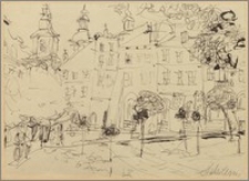 Warszawa - ul. Wawelska 3 - szkic