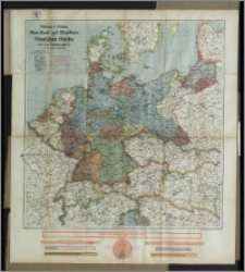 Velhagen & Klasings neue Hand- und Wandkarte des Deutschen Reichs und der Nachbargebiete