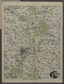 Mapa wycieczkowa okolicy Poznania