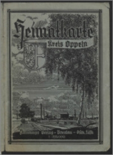 Heimatkarte des Kreises Oppeln