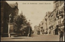 Toruń - Ul. Chełmińska i Pomnik Kopernika