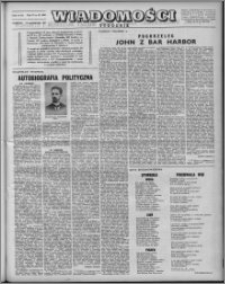 Wiadomości, R. 6, nr 42 (290), 1951