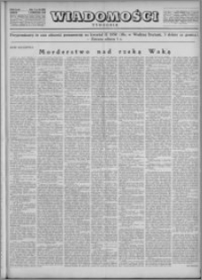 Wiadomości, R. 5, nr 14 (209), 1950