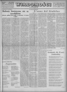 Wiadomości, R. 5, nr 18 (213), 1950