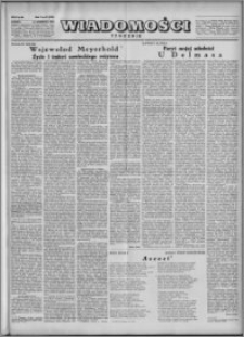Wiadomości, R. 5, nr 25 (220), 1950