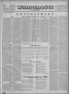 Wiadomości, R. 5, nr 34 (229), 1950