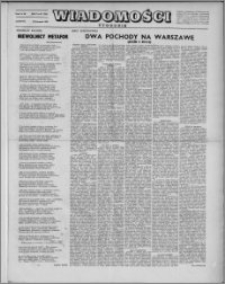 Wiadomości, R. 5, nr 47 (242), 1950