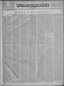 Wiadomości, R. 4, nr 6 (149), 1949