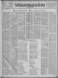 Wiadomości, R. 4, nr 10 (153), 1949