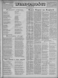 Wiadomości, R. 4, nr 12/13 (155/156), 1949