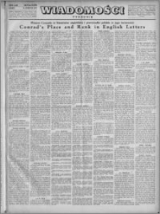 Wiadomości, R. 4, nr 15 (158), 1949