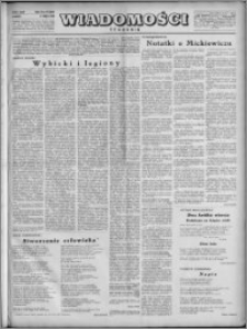 Wiadomości, R. 4, nr 19 (162), 1949