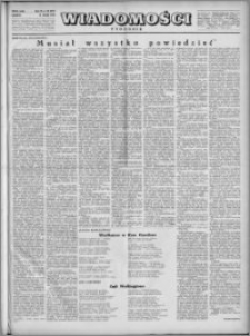 Wiadomości, R. 4, nr 20 (163), 1949