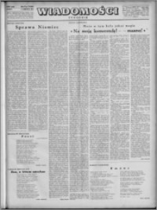 Wiadomości, R. 4, nr 23 (166), 1949