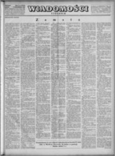 Wiadomości, R. 4, nr 41 (184), 1949
